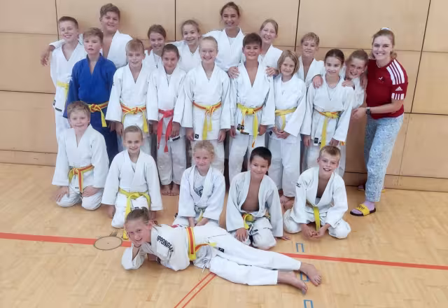 Großkampftag der Judoka Kinder